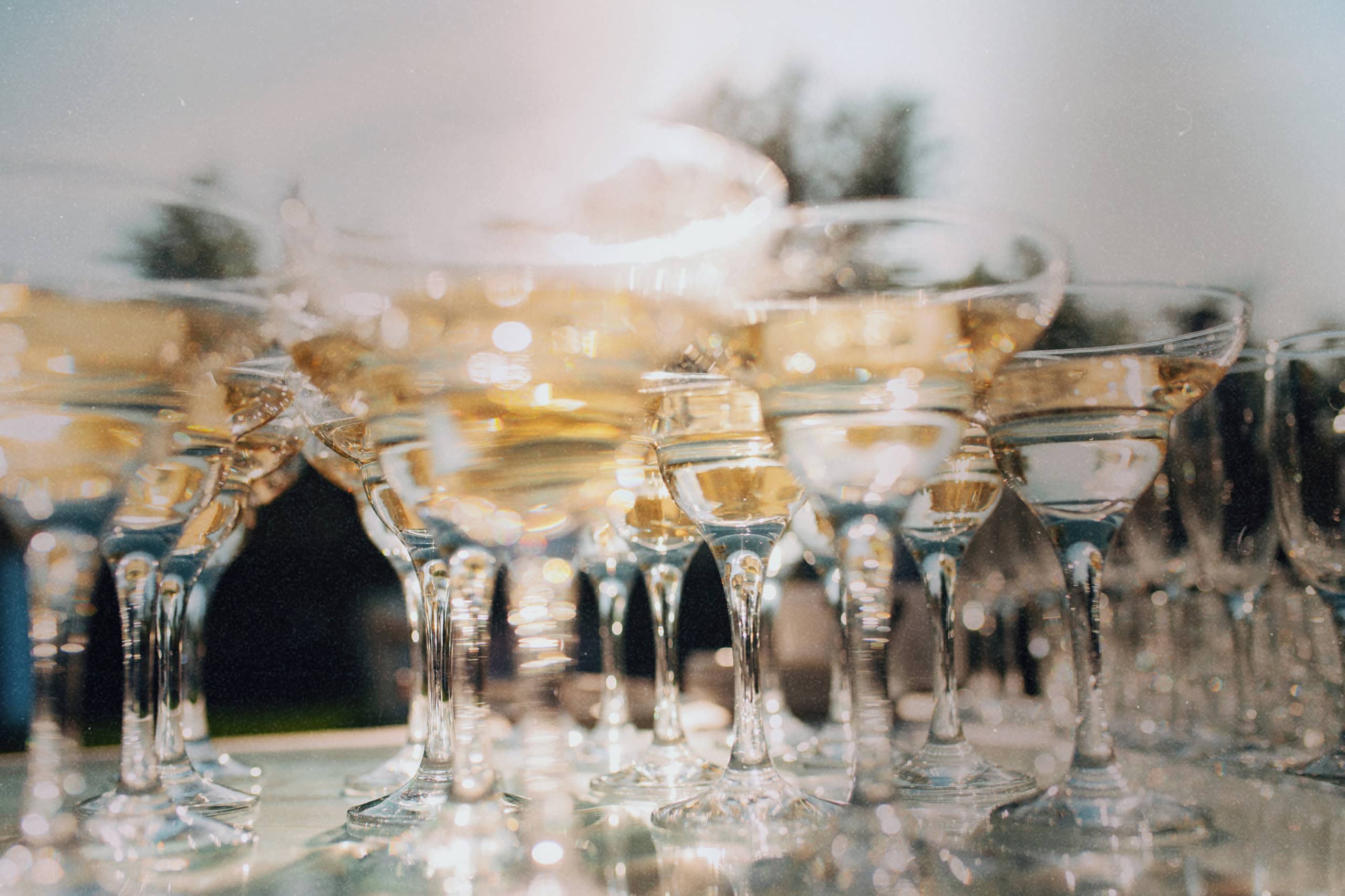 Champagne Glasses For Celebrations