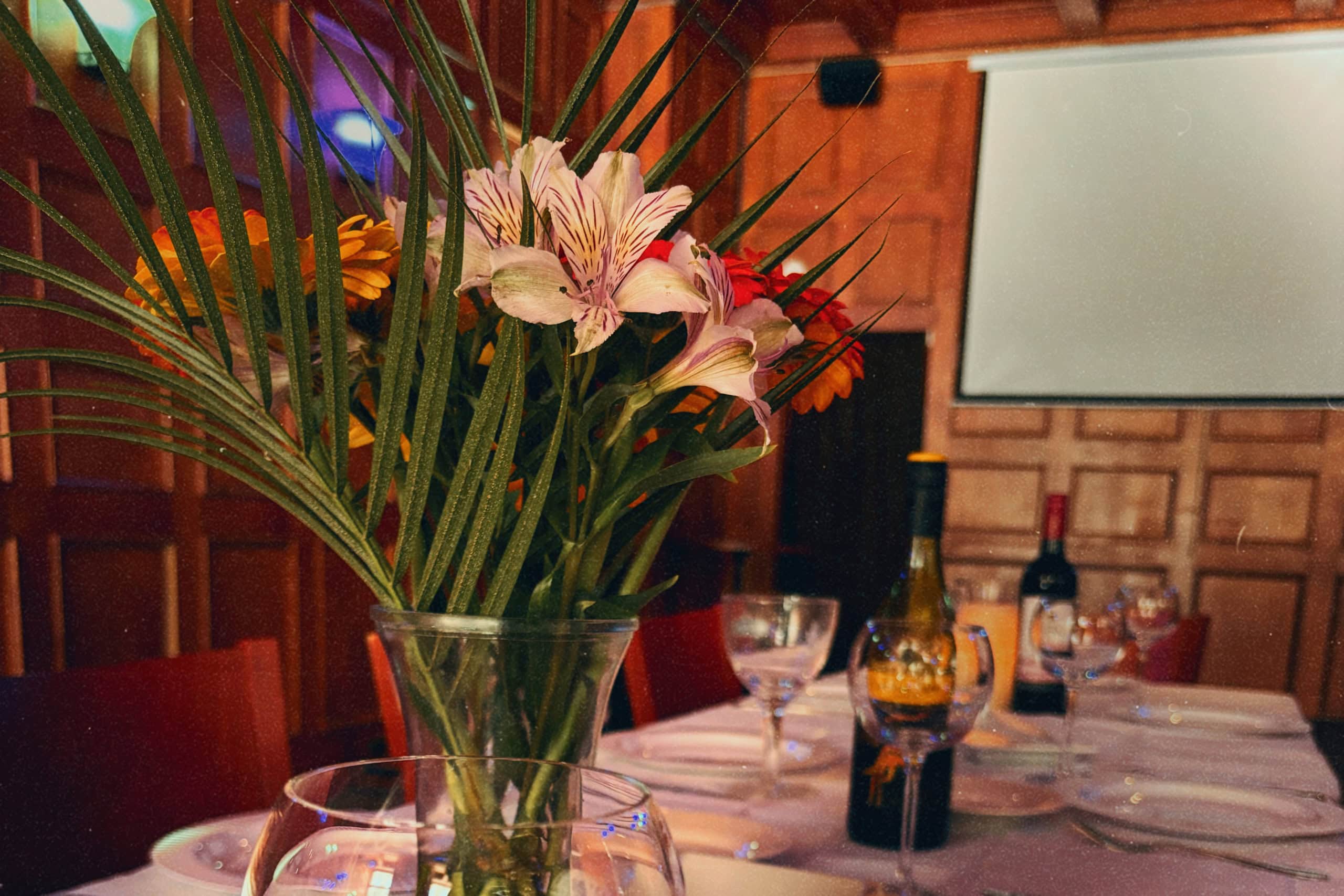 Interior view of event space in downtown Halifax, available for weddings, corporate events, and private gatherings, offered by Golden Service Mobile Bar.